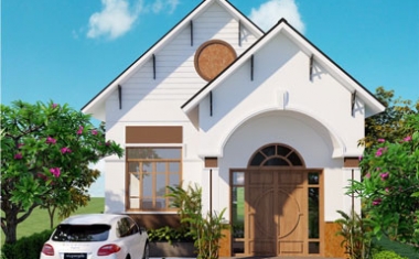 Top 6 mẫu nhà cấp 4 đẹp xây 700 triệu mái thái
